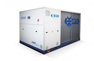 219 kW Kaltwassersatz CE-KW-219.N von Climate Energy – leistungsstarker luftgekühlter Kaltwassersatz mit intelligenter Abtaulogik für Industrie, Prozess- und Gebäudekühlung